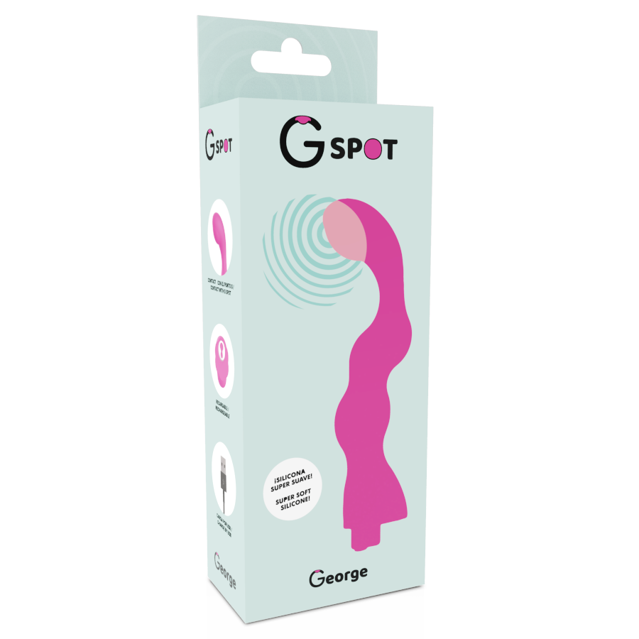 G-SPOT - GEORGE G-SPOT VIBRATOR GUM PINK G-SPOT
