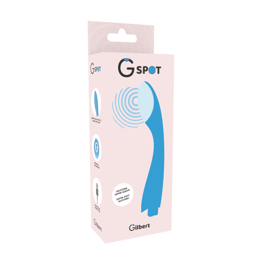 G-SPOT - GYLBERT TURQUOISE BLUE G-SPOT VIBRATOR G-SPOT