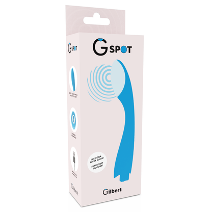 G-SPOT - GYLBERT TURQUOISE BLUE G-SPOT VIBRATOR G-SPOT