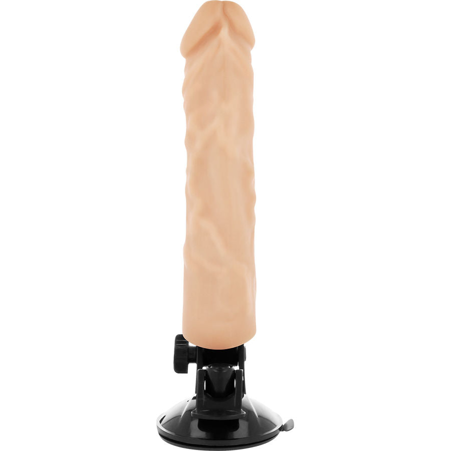 BASECOCK - REALISTIC VIBRATOR REMOTE CONTROL FLESH 21 CM -O- 4 CM - ToysByMonk