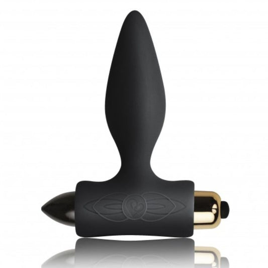 ROCKS-OFF - PETITE SENSATIONS ANAL PLUG FOR BEGINNERS - BLACK ROCKS-OFF