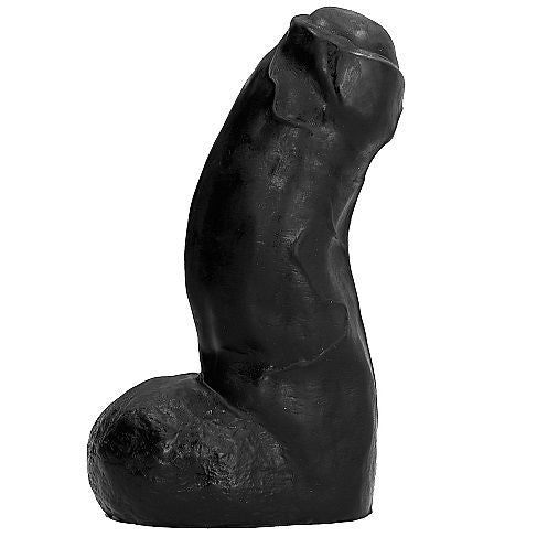 ALL BLACK - REALISTIC DONG BLACK 17 CM ALL BLACK