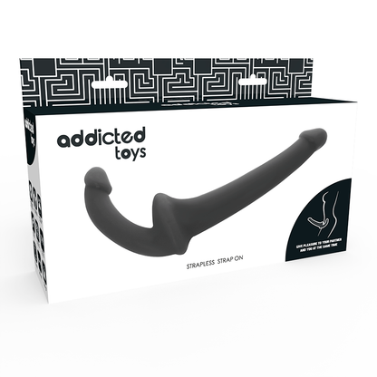 ADDICTED TOYS - DILDO WITH RNA S WITHOUT SUBJECTION BLACK - ToysByMonk