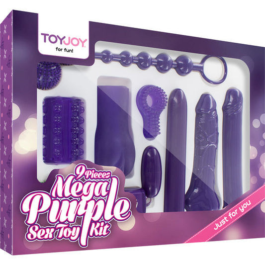 TOYJOY - JUST FOR YOU MEGA PURPLE SEX TOY KIT - ToysByMonk