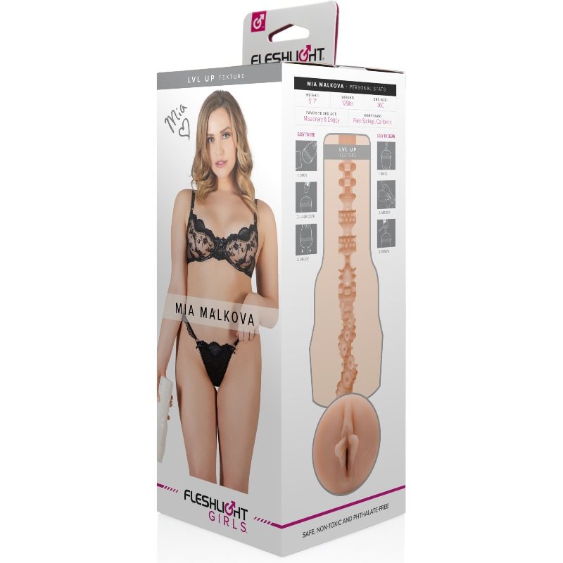 FLESHLIGHT GIRLS - MIA MALKOVA VAGINA LVL UP - ToysByMonk
