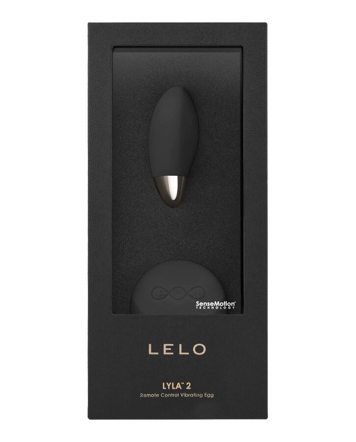 LELO - LYLA 2 INSIGNIA DESIGN EDITION BLACK MASSAGER EGG LELO