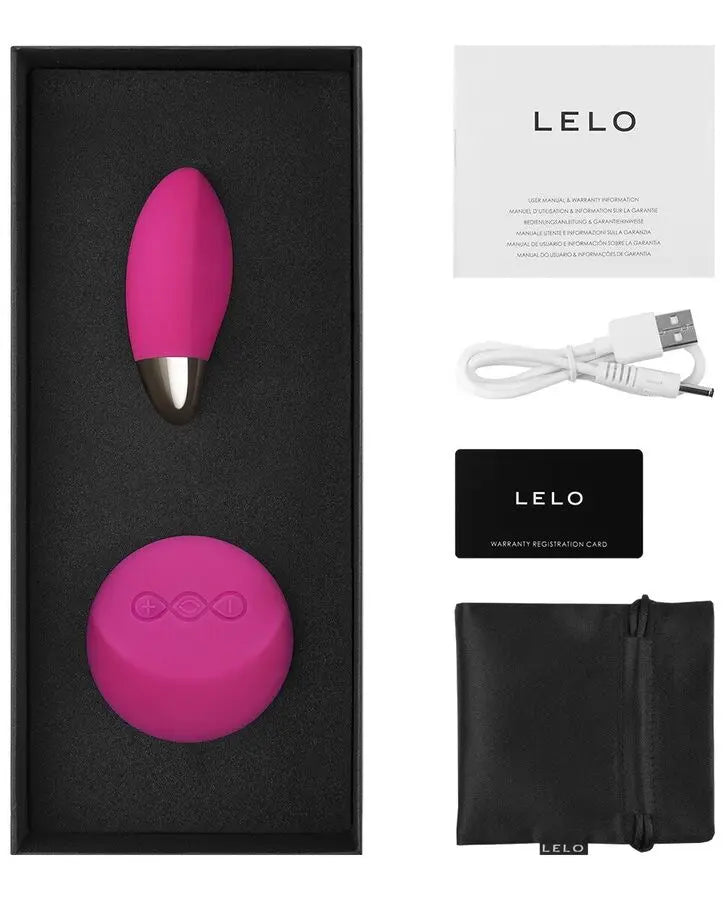 LELO - LYLA 2 INSIGNIA DESIGN EDITION FUCHSIA MASSAGER EGG LELO