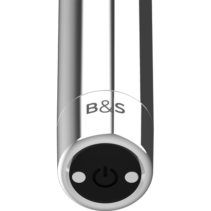 BLACK&SILVER - KAILAN 2 SILVER VIBRATING MAGNETIC BULLET BLACK&SILVER