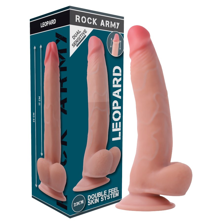 ROCKARMY - DUAL DENSITY LEOPARD 23 CM -O- 4.77 CM - ToysByMonk