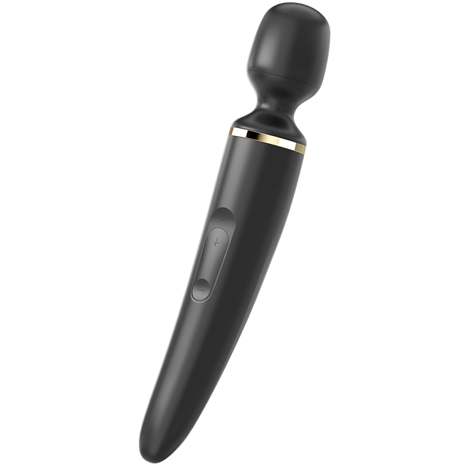 SATISFYER - WANDER WOMAN BLACK SATISFYER WAND