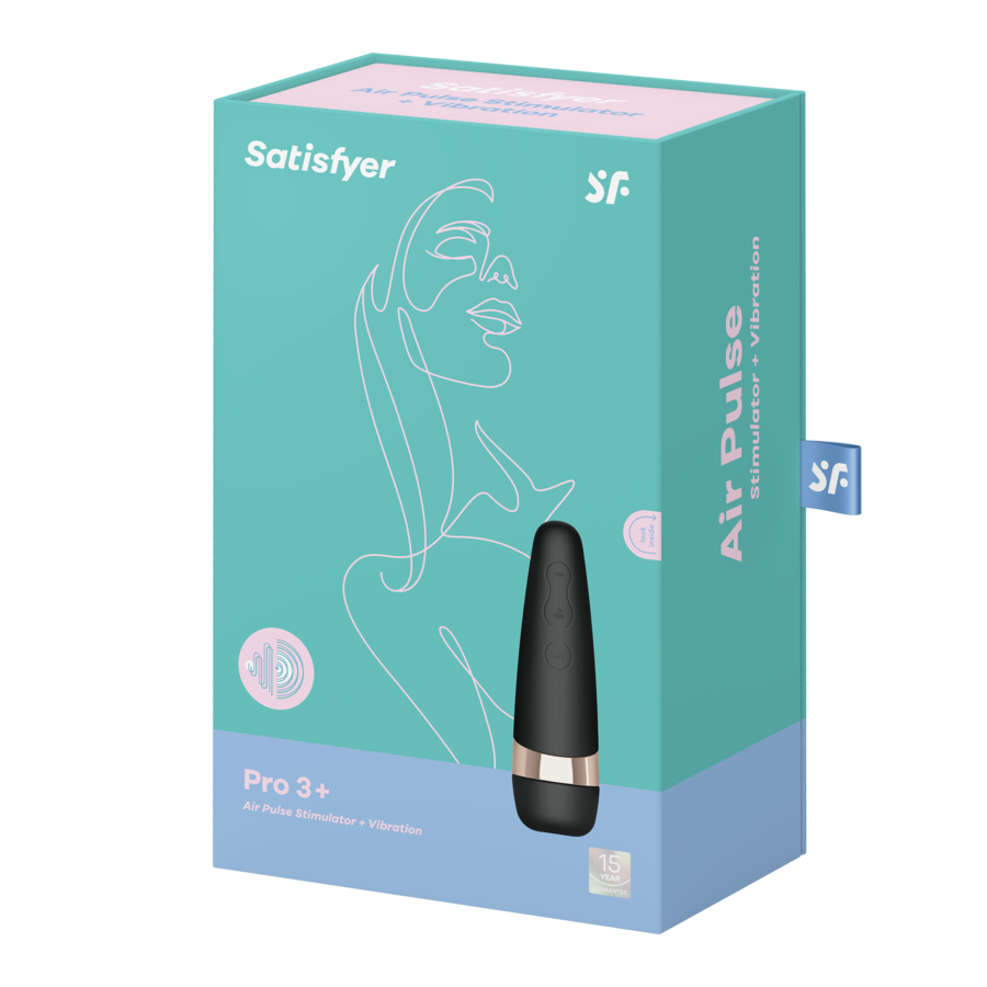 SATISFYER - PRO 3 VIBRATION 2020 EDITION SATISFYER AIR PULSE