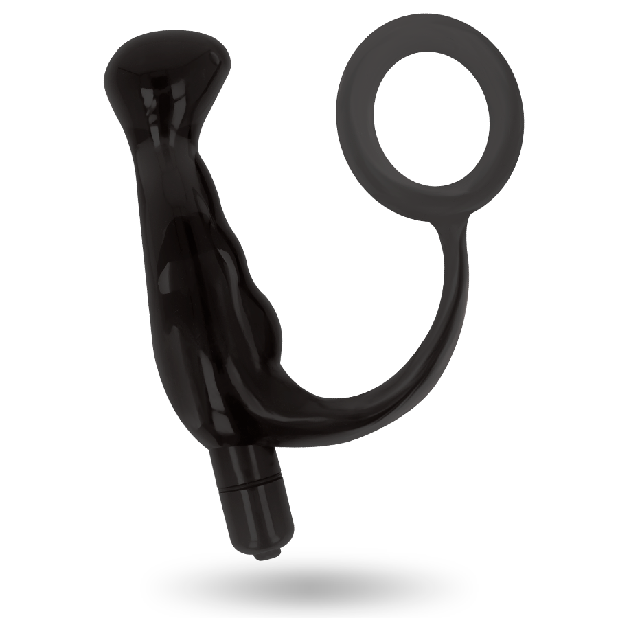 ADDICTED TOYS - VIBRATOR PROST TICO BLACK 10 CM - ToysByMonk