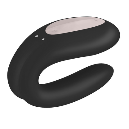 SATISFYER - DOUBLE JOY CON APP ZWART