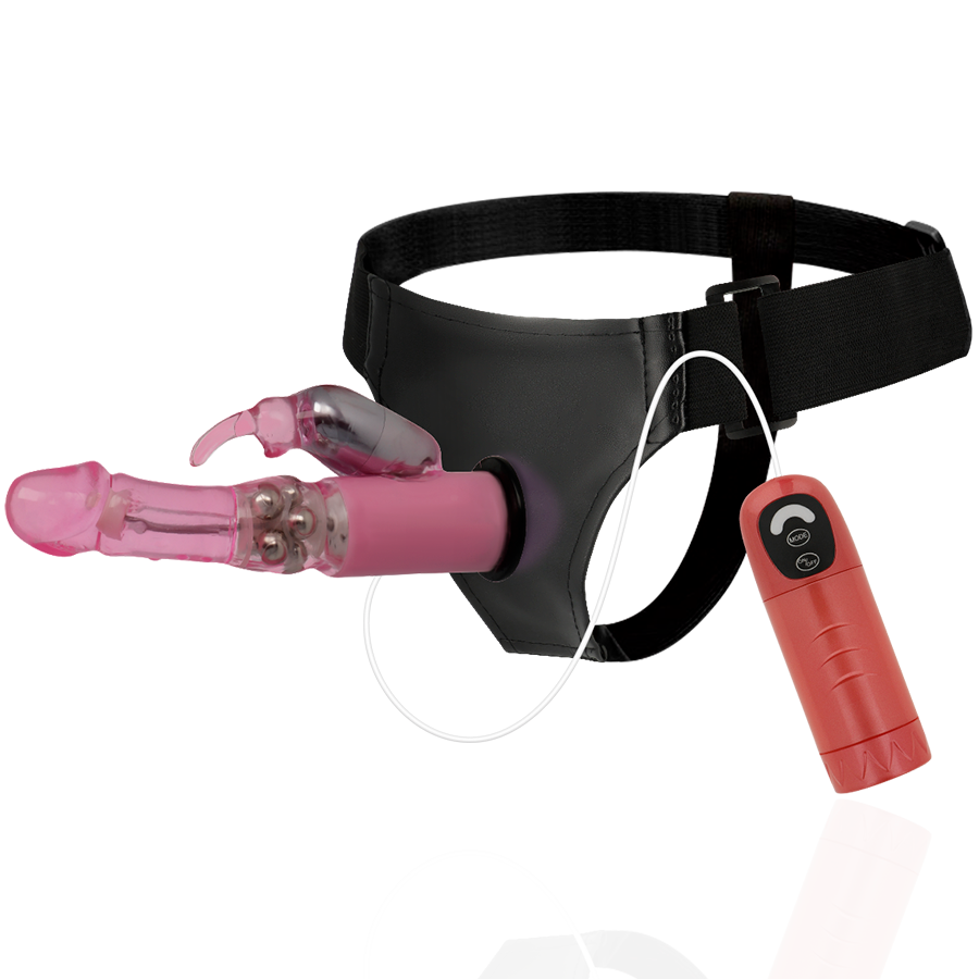 HARNESS ATTRACTION - RNES DANIEL WITH VIBRATION AND ROTATION 18 CM -O- 3.5 CM - ToysByMonk