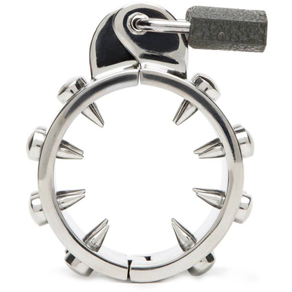 METAL HARD - ANTI-ERECTION CHASTITY RING METAL HARD