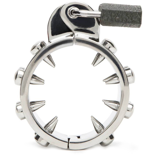 METAL HARD - ANTI-ERECTION CHASTITY RING METAL HARD