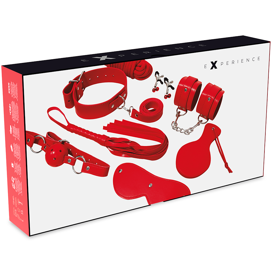 EXPERIENCE - BDSM FETISH KIT RED SERIES - ToysByMonk