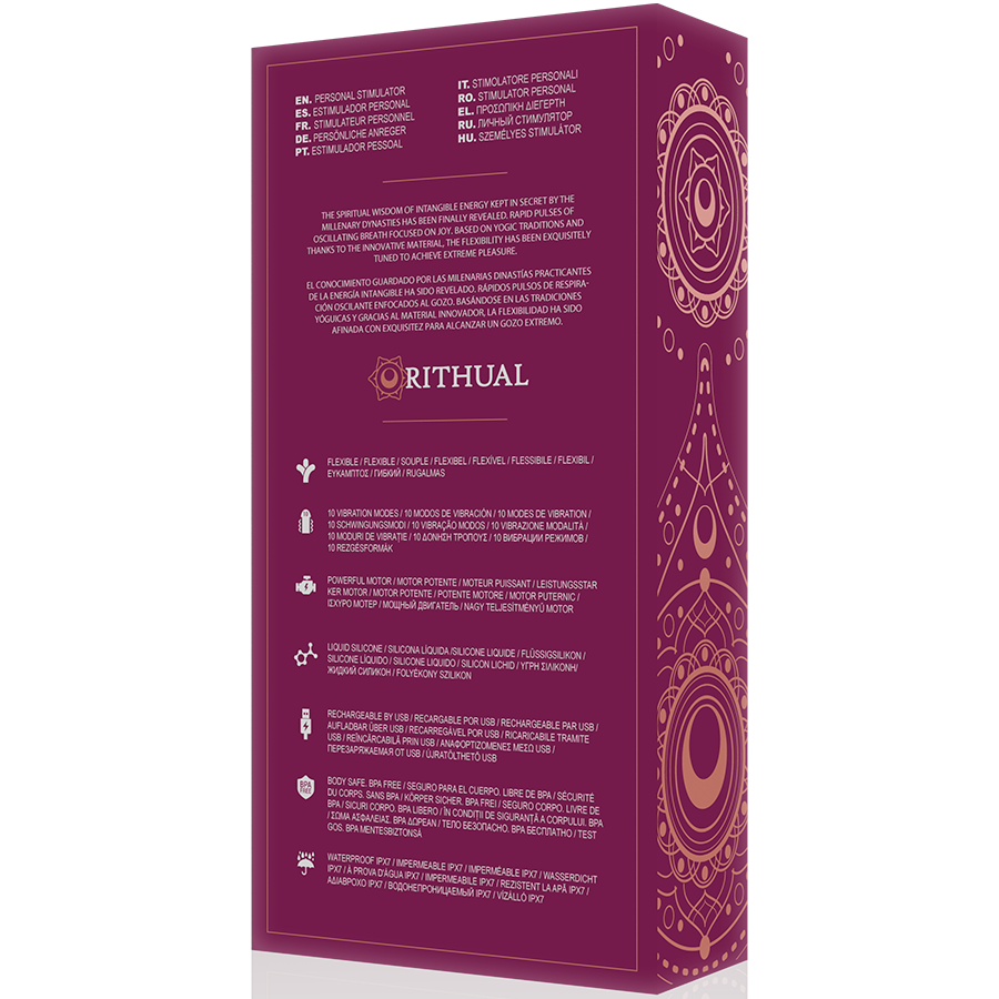 RITHUAL - ORCHID RECHARGEABLE G-POINT KRIYA STIMULATOR RITHUAL