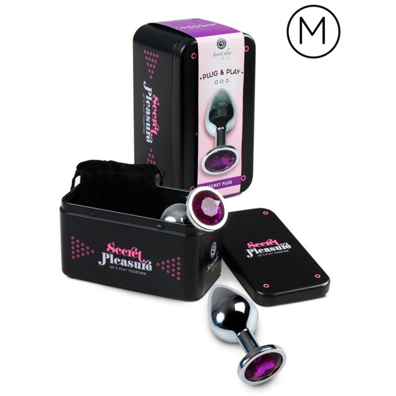 SECRETPLAY - ANAL PLUG LILA M SECRETPLAY TOYS
