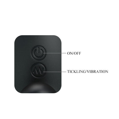 MR PLAY - RECHARGEABLE BLACK PROSTATE MASSAGER MR PLAY