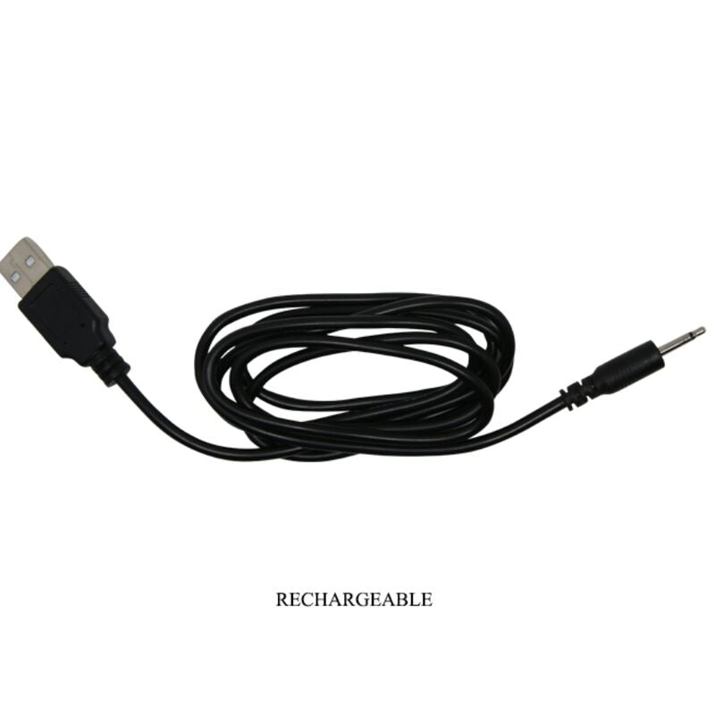 MR PLAY - RECHARGEABLE BLACK VIBRATOR ANAL PLUG MR PLAY
