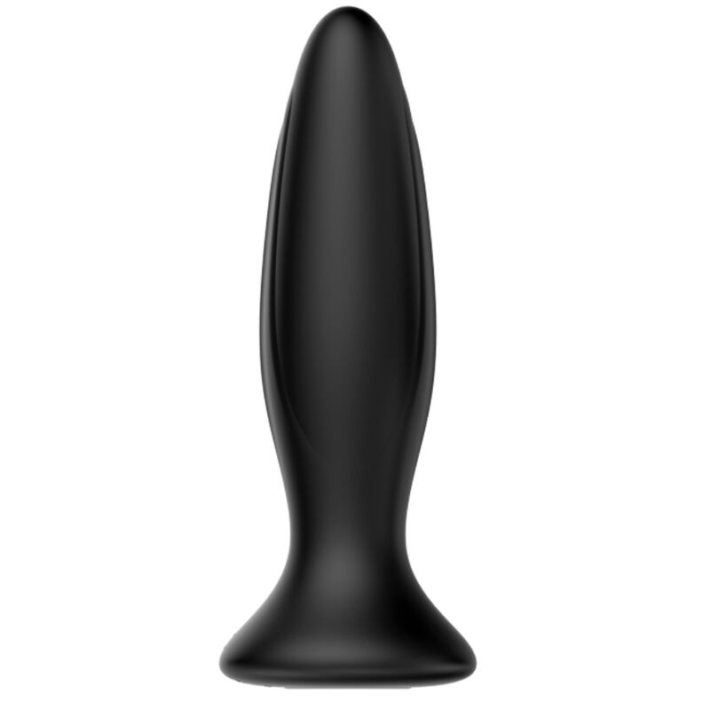 MR PLAY - RECHARGEABLE BLACK VIBRATOR ANAL PLUG MR PLAY
