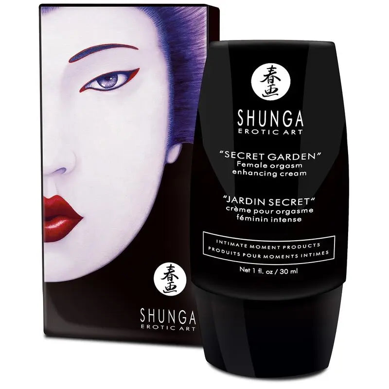 SHUNGA - INTENSE FEMALE ORGASM CREAM SECRET GARDEN SHUNGA APHRODISIACS