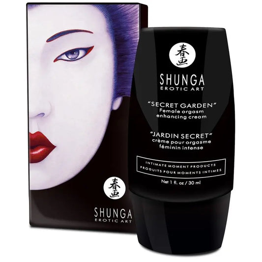 SHUNGA - INTENSE FEMALE ORGASM CREAM SECRET GARDEN SHUNGA APHRODISIACS