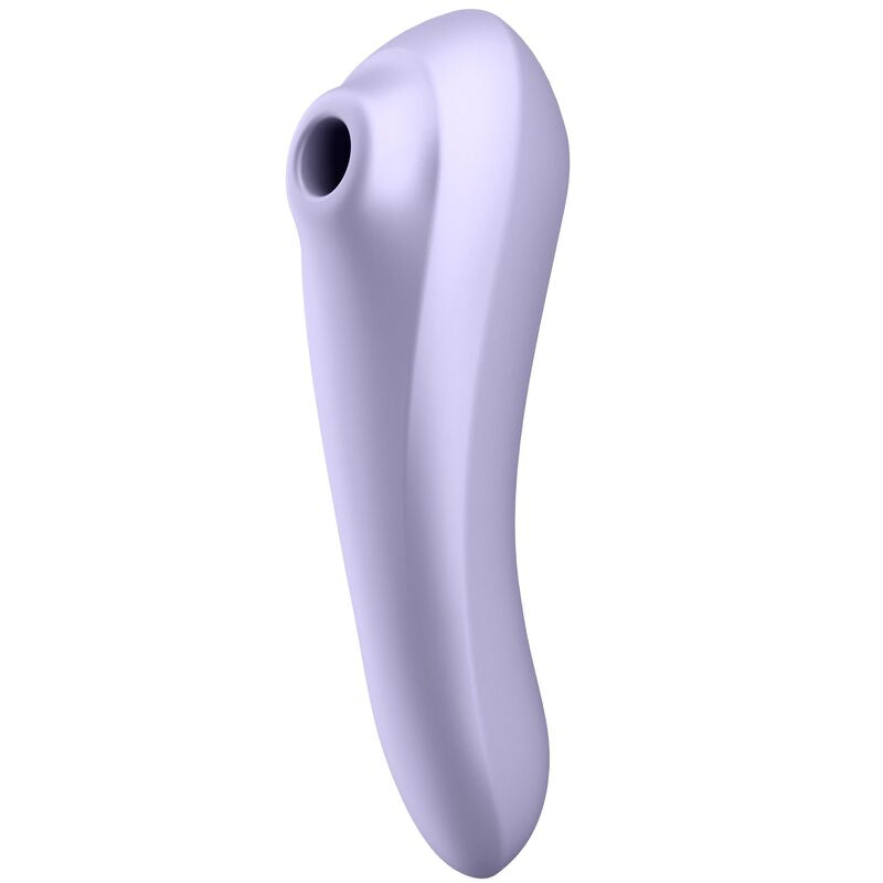 SATISFYER - DUAL PLEASURE AIR PULSE VIBRATOR MAUVE - ToysByMonk