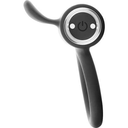 BLACK&SILVER - CAMERON RECHARGEABLE RING SILVER - ToysByMonk