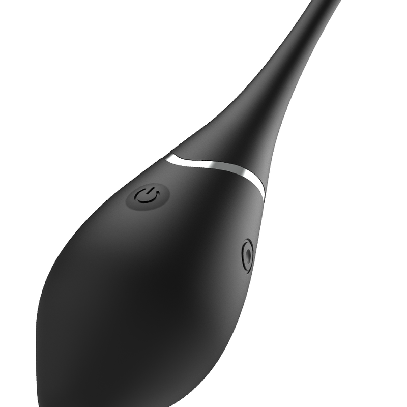 BLACK&SILVER - JENELL RECHARGEABLE VIBRATING EGG - ToysByMonk