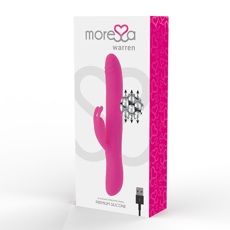 MORESSA - WARREN PREMIUM RECHARGEABLE SILICONE MORESSA