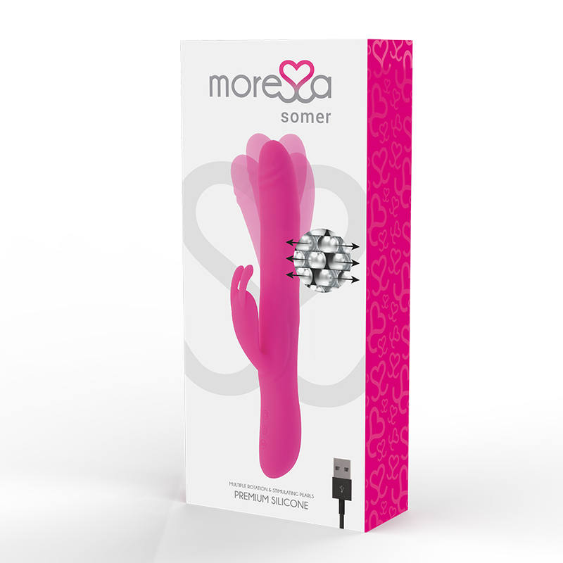 MORESSA - SOMER PREMIUM VIBRATOR WITH MULTIPLE ROTATION - ToysByMonk