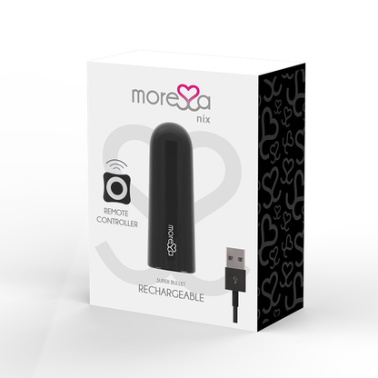 MORESSA - NIX VIBRATOR REMOTE CONTROL BLACK MORESSA