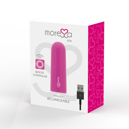 MORESSA - NIX VIBRATOR REMOTE CONTROL PINK MORESSA