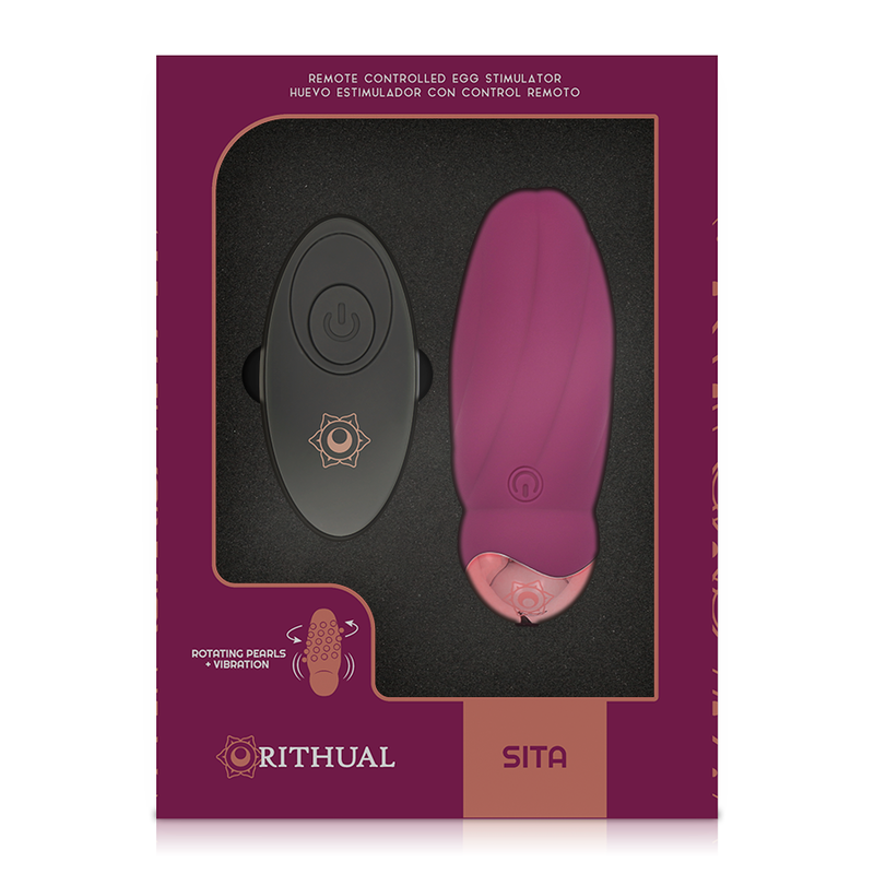 RITHUAL - SITA EGG REMOTE CONTROL BEAD ROTATION + VIBRATION RITHUAL
