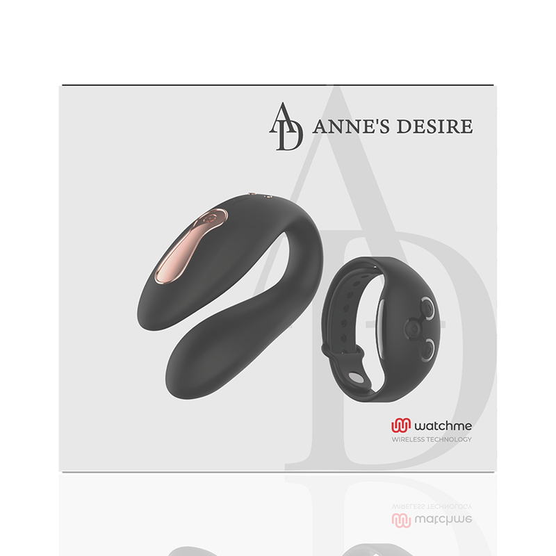 ANNE'S DESIRE - DUAL PLEASURE TECNOLOG A WATCHME BLACK ANNE´S DESIRE