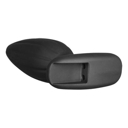 ELECTRASTIM - SILICONE BLACK ROCKER BUTT PLUG MEDIUM ELECTRASTIM