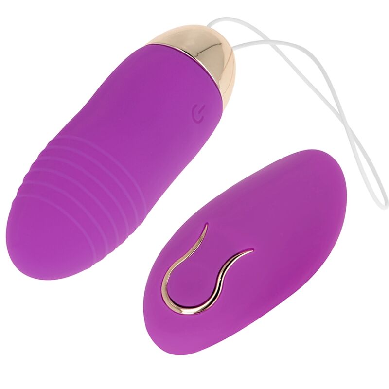 OHMAMA - REMOTE CONTROL VIBRATING EGG 10 SPEEDS PURPLE OHMAMA STIMULATING