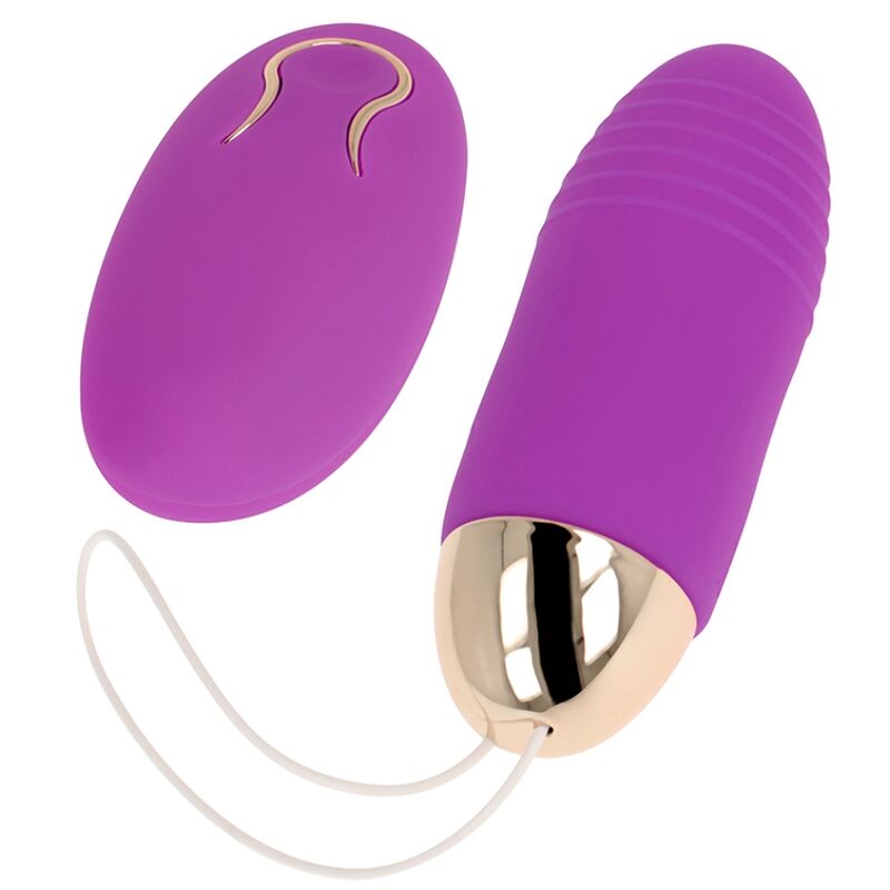 OHMAMA - REMOTE CONTROL VIBRATING EGG 10 SPEEDS PURPLE OHMAMA STIMULATING