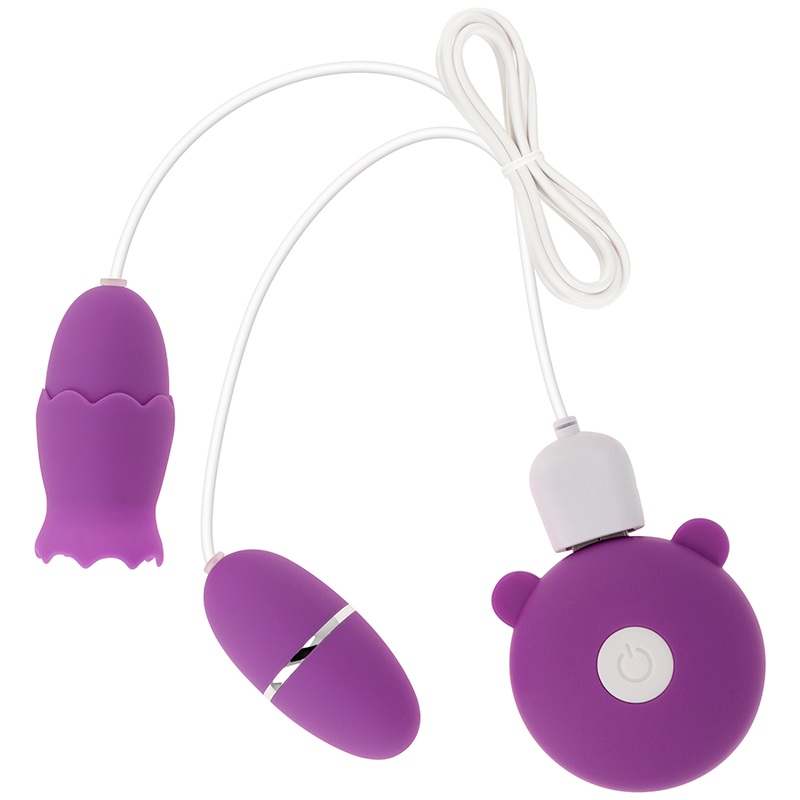 OHMAMA - DOUBLE STIMULATOR 10 VIBRATION MODES OHMAMA