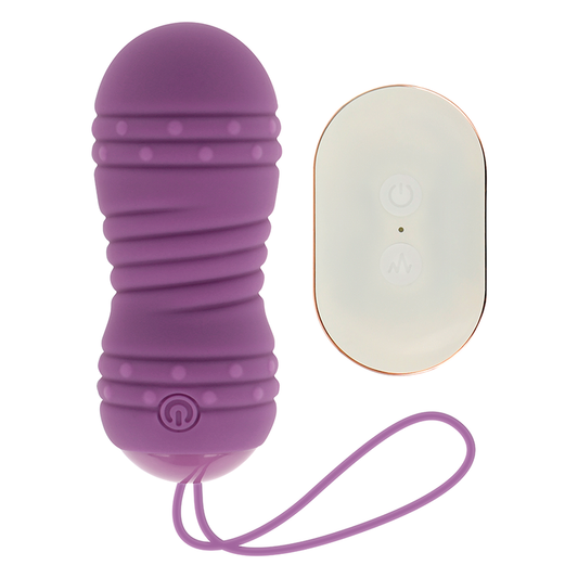 OHMAMA - REMOTE CONTROL ROTATING EGG 7 PATTERNS PURPLE OHMAMA STIMULATING