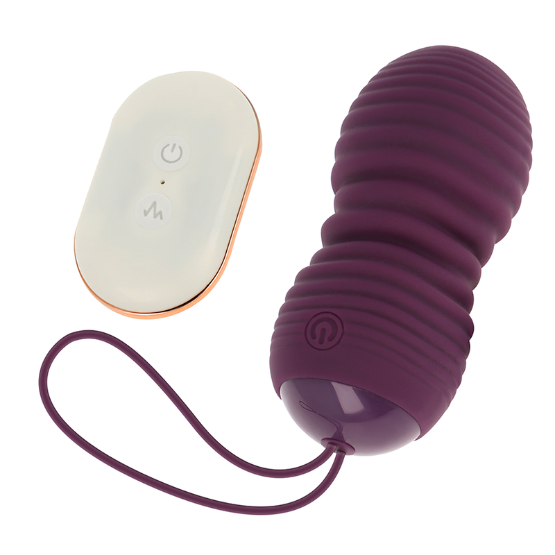 OHMAMA - REMOTE CONTROL EGG 7 UP AND DOWN MODES PURPLE OHMAMA STIMULATING