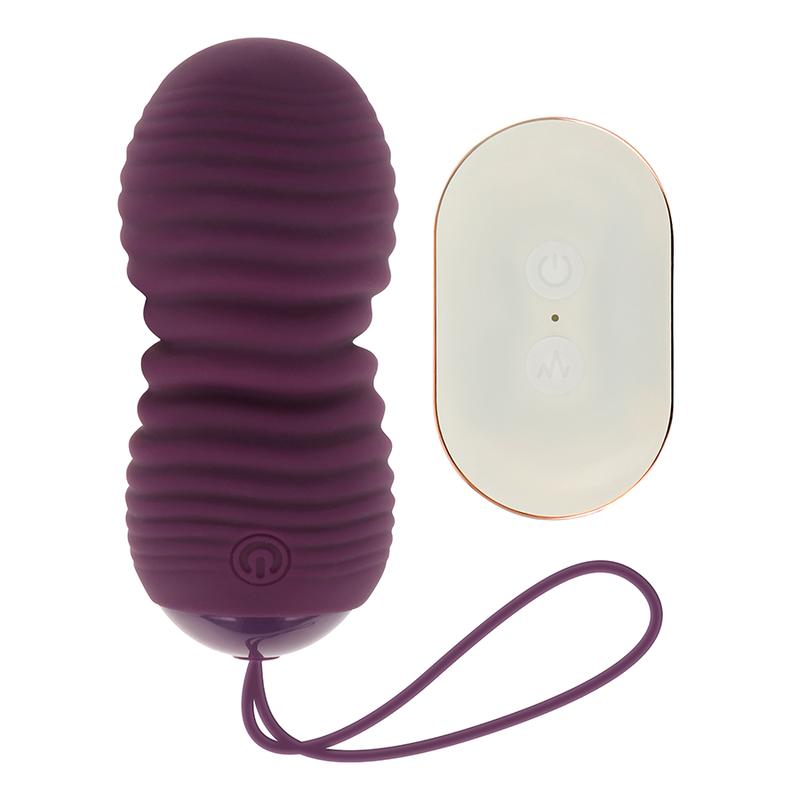 OHMAMA - REMOTE CONTROL EGG 7 UP AND DOWN MODES PURPLE OHMAMA STIMULATING
