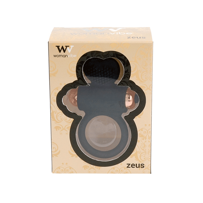 WOMANVIBE - ZEUS SILICONE VIBRATOR RING WOMANVIBE