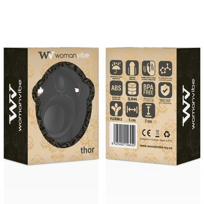 WOMANVIBE - THOR SILICONE VIBRATOR RING WOMANVIBE