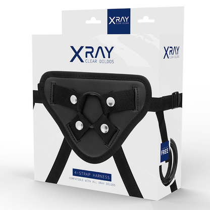 X RAY - HARNESS WITH SILICONE RINGS - ToysByMonk