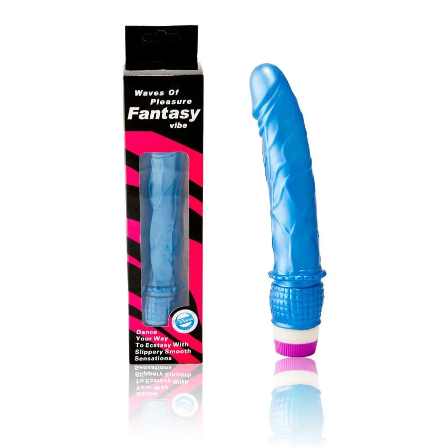 BAILE - WAVES OF PLEASURE VIBRATOR 23 CM BLUE BAILE VIBRATORS