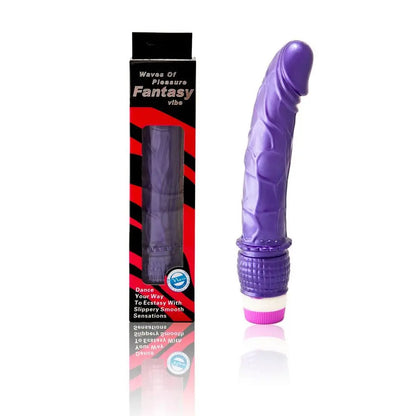 BAILE - WAVES OF PLEASURE VIBRATOR 23 CM PURPLE BAILE VIBRATORS