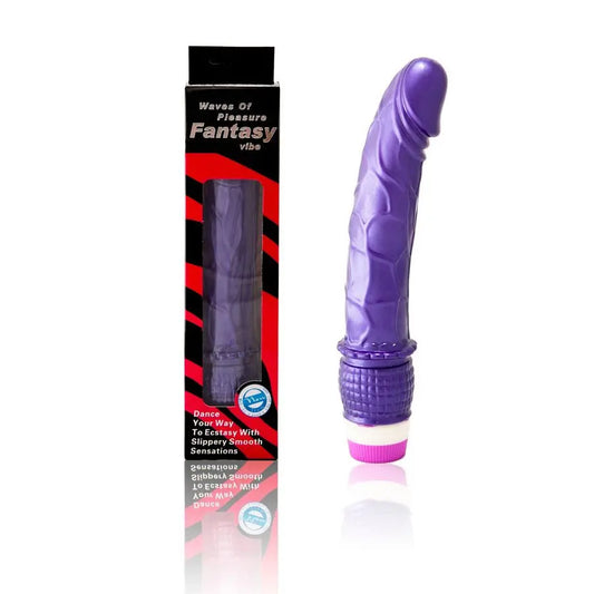 BAILE - WAVES OF PLEASURE VIBRATOR 23 CM PURPLE BAILE VIBRATORS